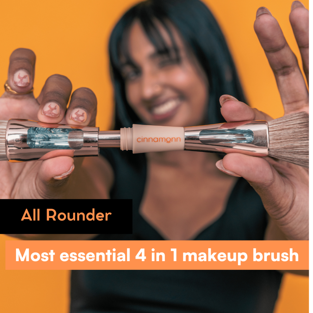 4-in-1 All Rounder Makeup brush